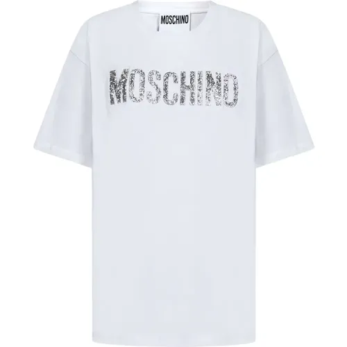 Stylishe T-Shirts , Damen, Größe: M - Moschino - Modalova