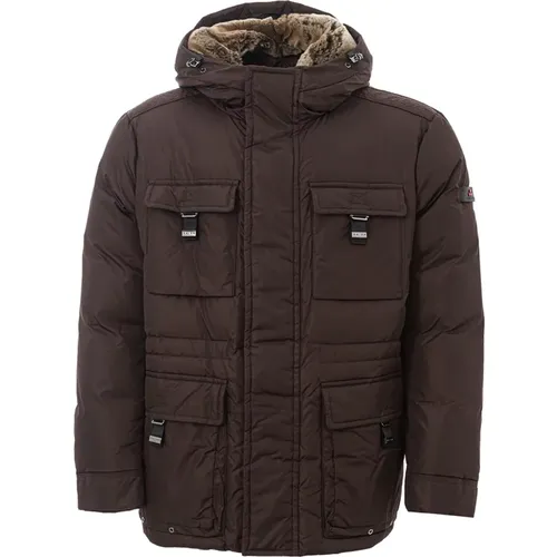 Padded Coat with Lapin Collar , male, Sizes: 2XL - Peuterey - Modalova