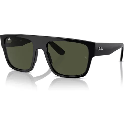 Quadratische Sonnenbrille Drifter Grüne Gläser , unisex, Größe: 57 MM - Ray-Ban - Modalova