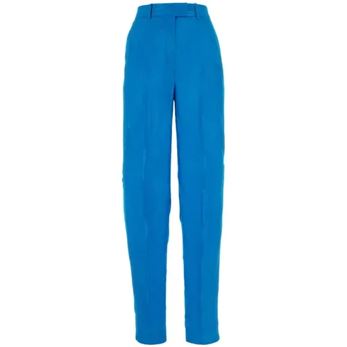 Türkise Stretch-Woll-Jagger-Hose , Damen, Größe: XS - The Attico - Modalova