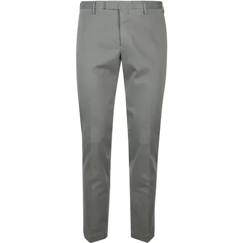 Olive Green Skinny Pant , male, Sizes: XL, M, 2XL - PT Torino - Modalova