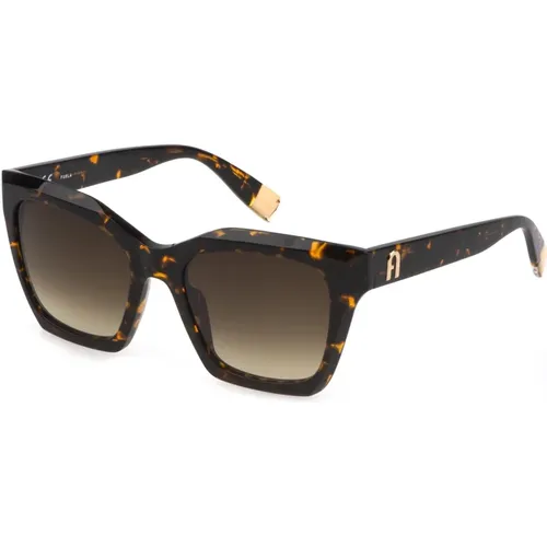 Stylish Sunglasses Sfu621 , female, Sizes: 53 MM - Furla - Modalova