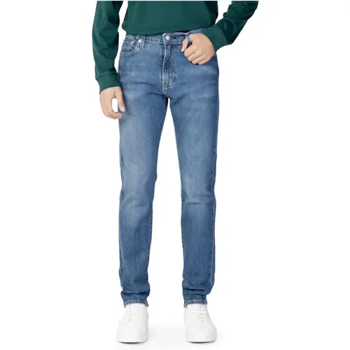 Blaue Jeans mit Abgenutztem Effekt Levi's - Levis - Modalova