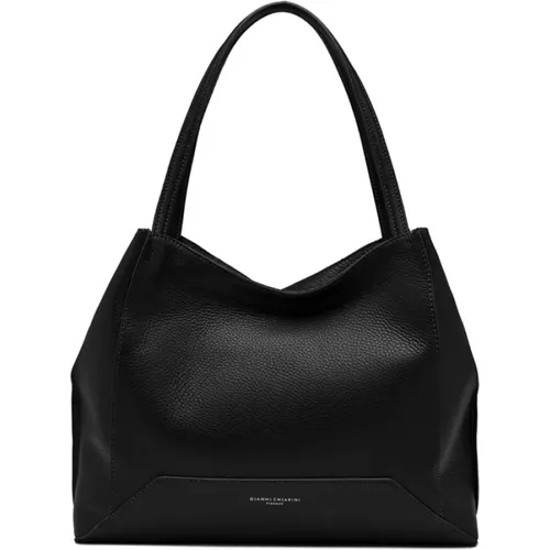 Geometric shopper bag with structured bottom , female, Sizes: ONE SIZE - Gianni Chiarini - Modalova