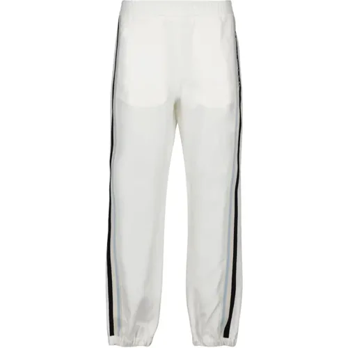 Logo Jogging Pants Straight Cut Elastic , female, Sizes: 2XS, XS - Moncler - Modalova