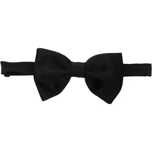 Bow Clasp-Fastening Bow Tie , male, Sizes: ONE SIZE - Tagliatore - Modalova