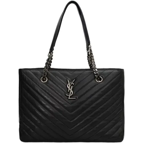 Pre-owned Leather handbags , female, Sizes: ONE SIZE - Yves Saint Laurent Vintage - Modalova