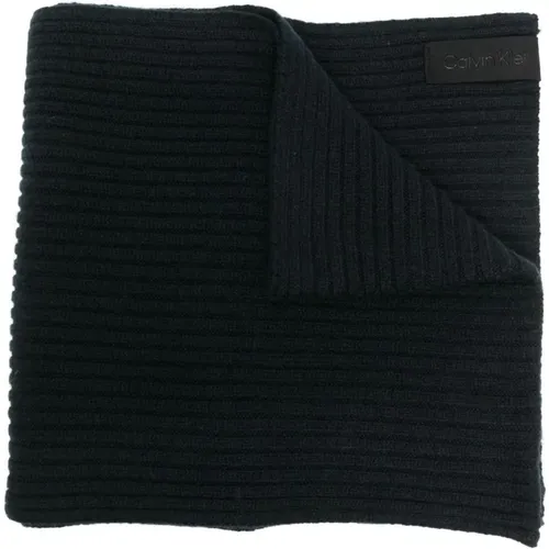 Cashmere Scarf 30X180 , male, Sizes: ONE SIZE - Calvin Klein - Modalova