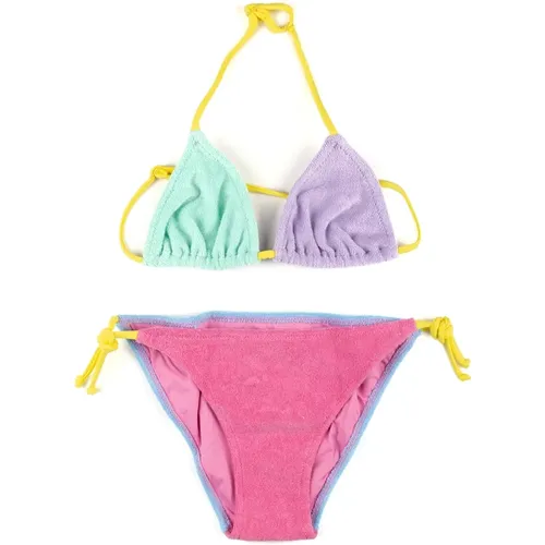 Klassischer Triangel Bikini MultiColour Sea Kleidung - MC2 Saint Barth - Modalova