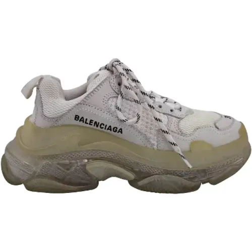 Pre-owned Plastic sneakers , female, Sizes: 2 UK - Balenciaga Vintage - Modalova