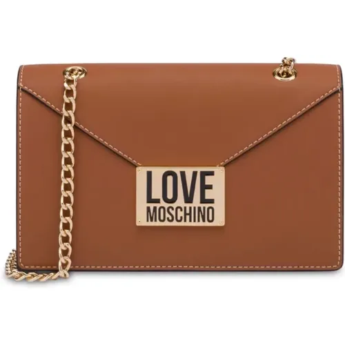 Braune Taschen für Stilbewusste Fashionistas - Love Moschino - Modalova