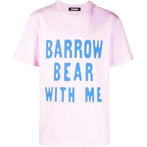 Jersey T-Shirt Bw014 , Herren, Größe: S - Barrow - Modalova