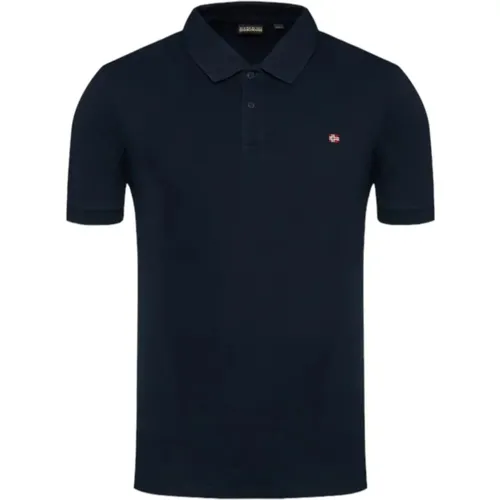 Short Sleeve Polo Shirt , male, Sizes: S - Napapijri - Modalova