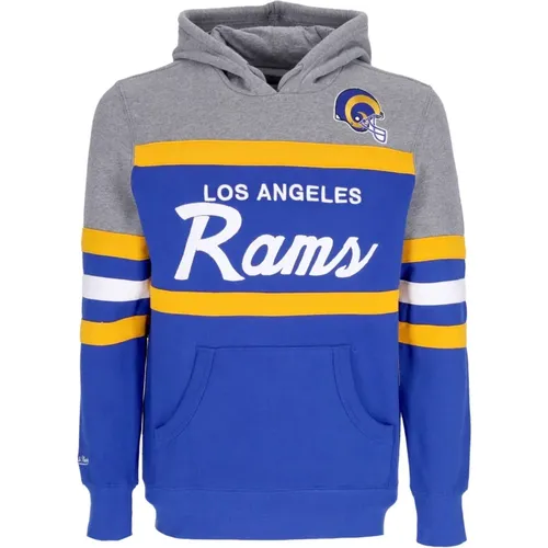 Los Angeles Rams NFL Hoodie , male, Sizes: S - Mitchell & Ness - Modalova