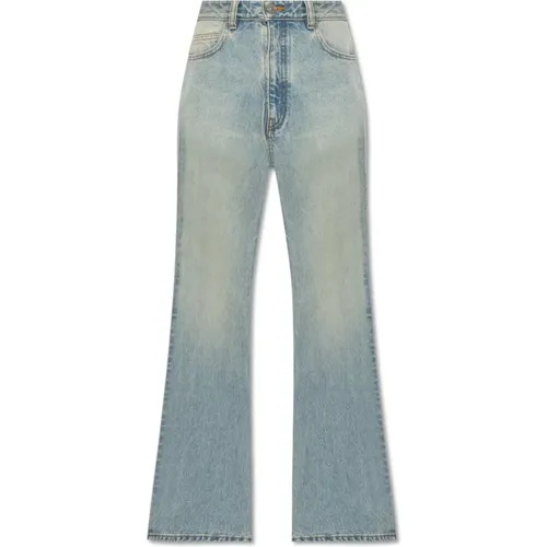 Ausgestellte Jeans , Damen, Größe: W26 - Balenciaga - Modalova