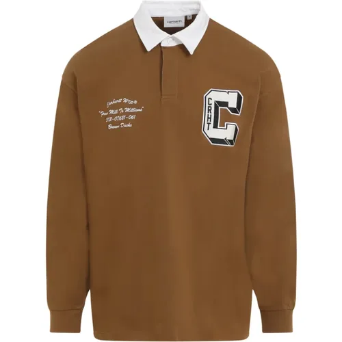 Braune Enten Rugby Shirt - Carhartt WIP - Modalova