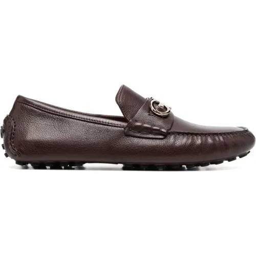 Ferragamo Flat shoes , male, Sizes: 6 1/2 UK, 8 1/2 UK, 7 1/2 UK, 7 UK - Salvatore Ferragamo - Modalova