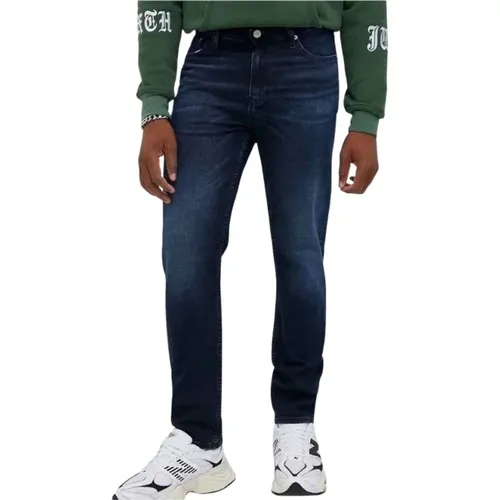 Slim-fit Jeans , male, Sizes: W36 L32 - Tommy Hilfiger - Modalova