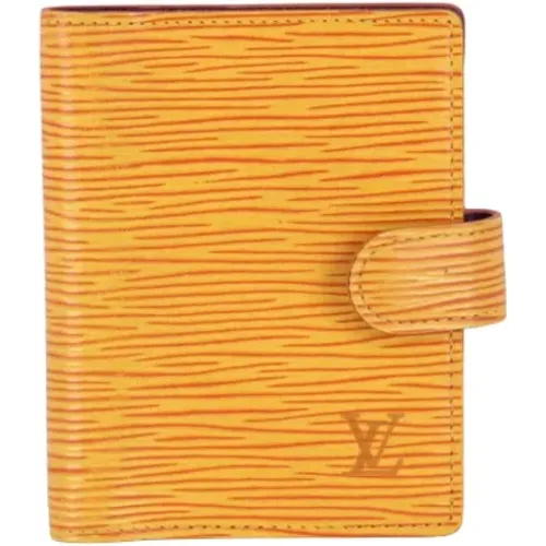 Pre-owned Leather wallets , female, Sizes: ONE SIZE - Louis Vuitton Vintage - Modalova