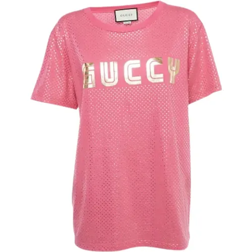 Pre-owned Cotton tops , female, Sizes: S - Gucci Vintage - Modalova