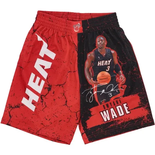 NBA Burst Basketball Shorts Dwyane Wade - Mitchell & Ness - Modalova