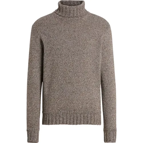 Luxuriöser Cashmere Rollkragenpullover - Ermenegildo Zegna - Modalova