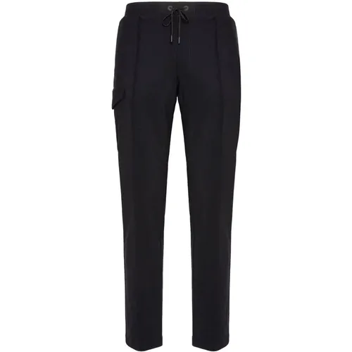 B Tech Cargo Pants Aus Formbeständigem Nylon B Tech , Herren, Größe: 2XL - Boggi Milano - Modalova