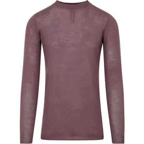 Cashmere Turtle Neck Sweater Pink & , male, Sizes: M - Rick Owens - Modalova