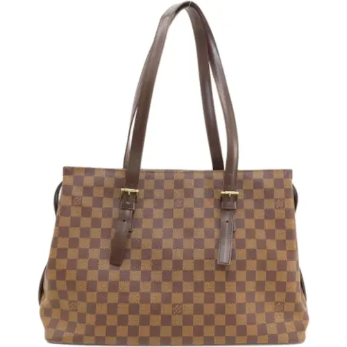 Pre-owned Canvas shoulder-bags , female, Sizes: ONE SIZE - Louis Vuitton Vintage - Modalova