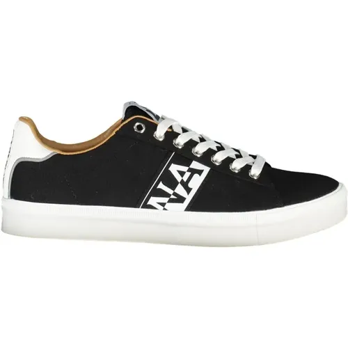 Polyester Sneaker in , male, Sizes: 7 UK, 6 UK, 12 UK, 10 UK, 9 UK, 8 UK, 11 UK - Napapijri - Modalova