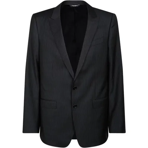 Jackets , male, Sizes: L, XL - Dolce & Gabbana - Modalova