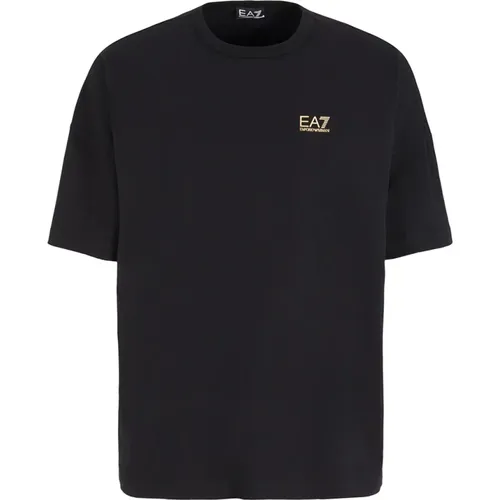 T-Shirt , Herren, Größe: M - Emporio Armani EA7 - Modalova