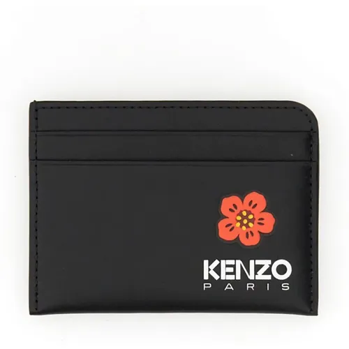 Blumen Kartenhalter mit Logo-Druck , Herren, Größe: ONE Size - Kenzo - Modalova