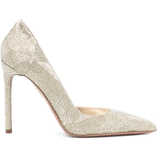 Elegant High Heel Pumps , female, Sizes: 5 1/2 UK, 6 UK, 5 UK, 6 1/2 UK, 4 1/2 UK, 8 UK - Aquazzura - Modalova