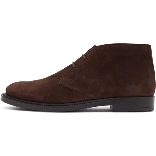 Luxurious Suede Desert Boots in , male, Sizes: 9 UK, 7 UK, 10 UK, 8 UK, 6 UK - TOD'S - Modalova