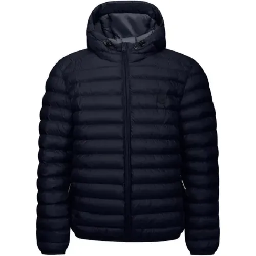 Hooded Puffer Jacket , male, Sizes: L, M, XL, S - Invicta - Modalova