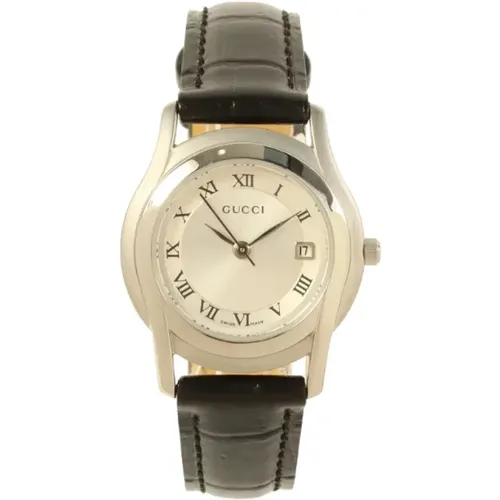 Pre-owned Stainless Steel watches , female, Sizes: ONE SIZE - Gucci Vintage - Modalova