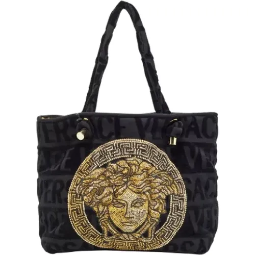 Pre-owned Fabric totes , female, Sizes: ONE SIZE - Versace Pre-owned - Modalova