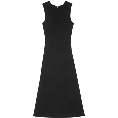 Knit V-Neck Maxi Dress , female, Sizes: M - Rails - Modalova