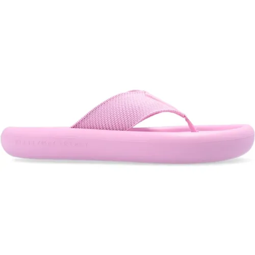 Air Slides Rubber Sole Logo Detail , female, Sizes: 7 UK - Stella Mccartney - Modalova