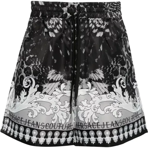 Mens Clothing Shorts Ss24 , male, Sizes: L, M - Versace Jeans Couture - Modalova