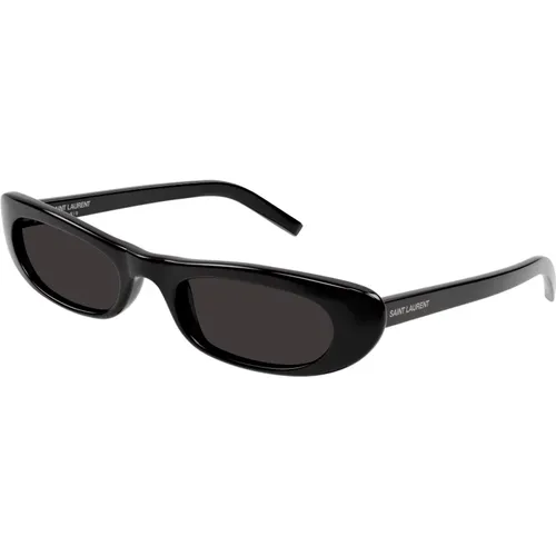 SL 557 Shade Sunglasses , female, Sizes: 53 MM - Saint Laurent - Modalova