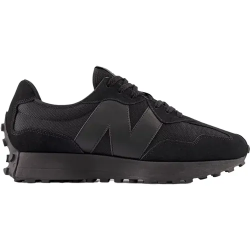 Oversized Logo Wildleder und Mesh Sneakers , Herren, Größe: 42 EU - New Balance - Modalova