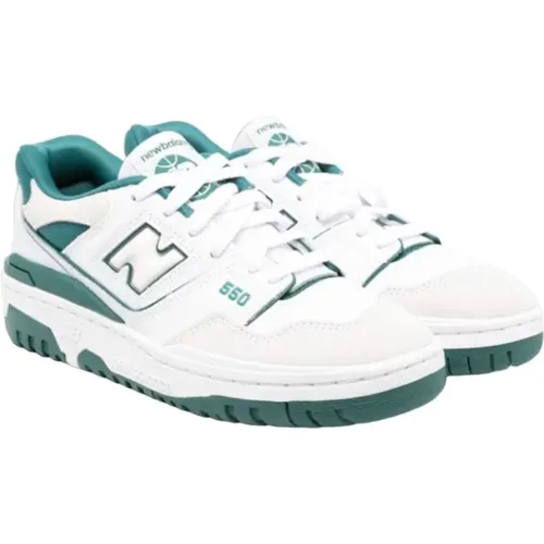 B550Ta Leder- und Stoff Sneakers - New Balance - Modalova