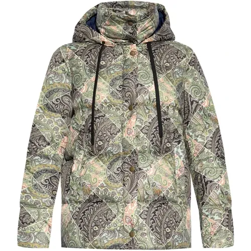 Weiße Parka Jacke für Frauen Etro - ETRO - Modalova