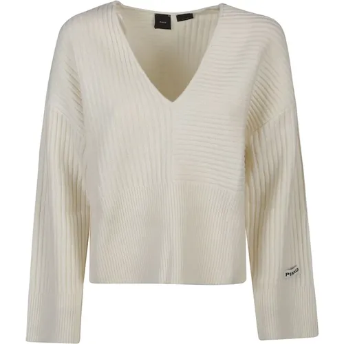 Riesiger Pullover mit Aphrodite-Design , Damen, Größe: XS - pinko - Modalova