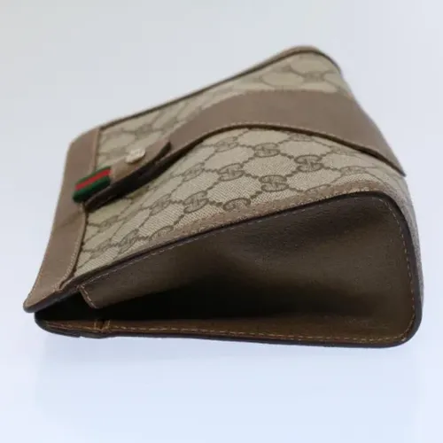 Pre-owned Leather clutches , female, Sizes: ONE SIZE - Gucci Vintage - Modalova