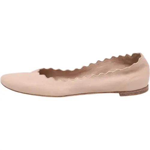 Pre-owned Leder flats , Damen, Größe: 35 EU - Chloé Pre-owned - Modalova