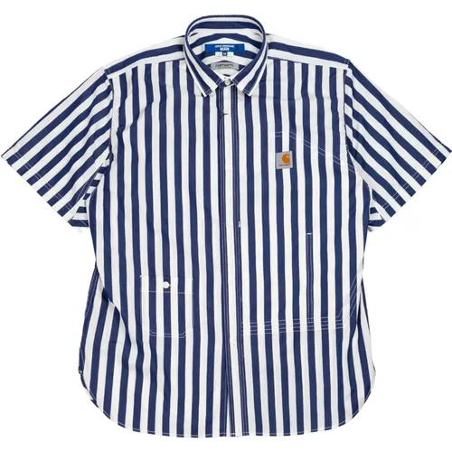 Blue and White Shirt , male, Sizes: M - Junya Watanabe - Modalova