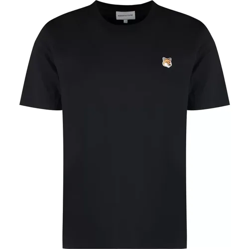T-Shirts , Herren, Größe: M - Maison Kitsuné - Modalova